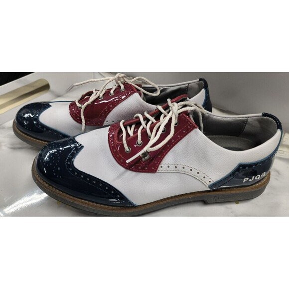 RARE Footjoy 1857 Mens Golf Shoes Exclusive Classics Size 8 - Picture 1 of 10